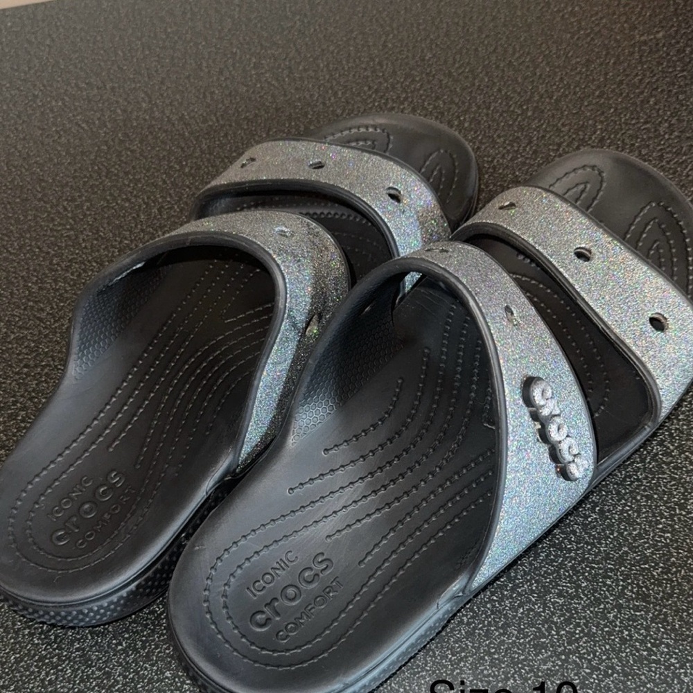 Croc sandals